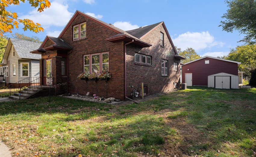 Front/Side view of Property