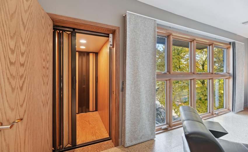 Elevator on Master Bedroom