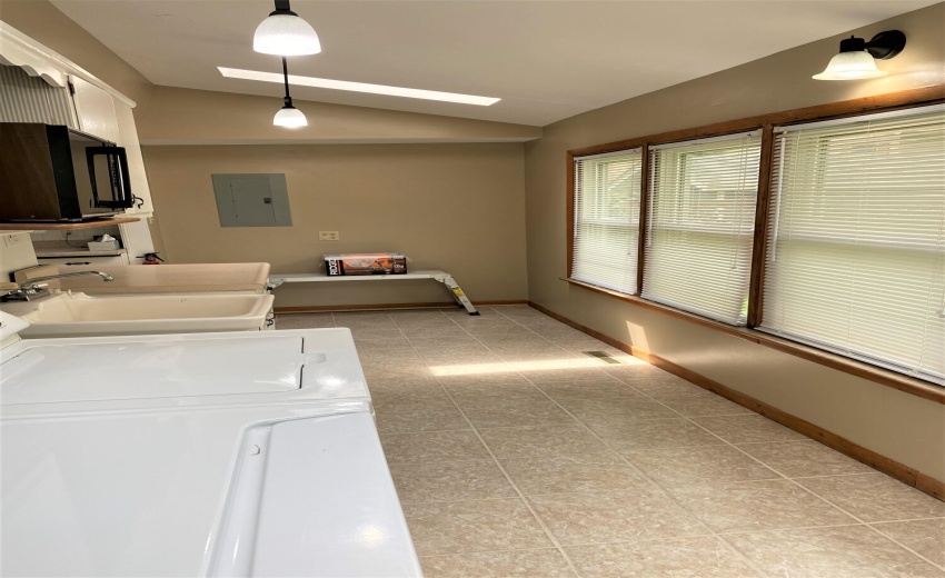 Laundry area