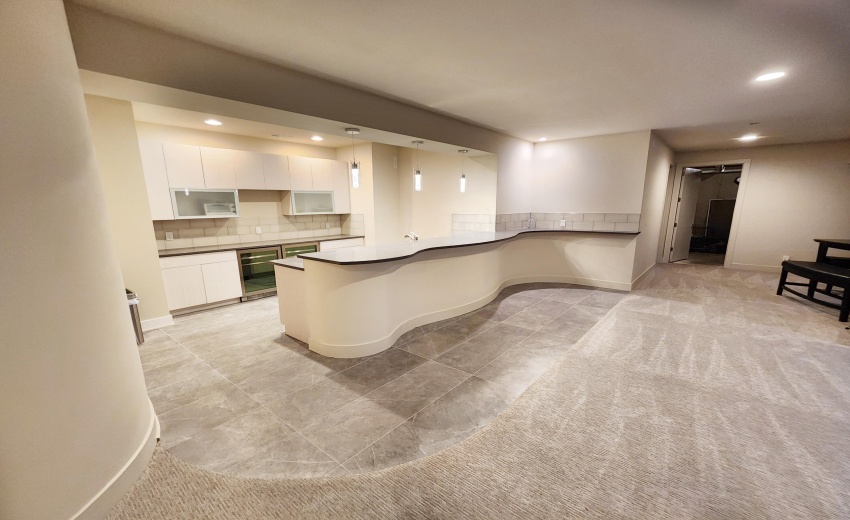 Wet bar-basement