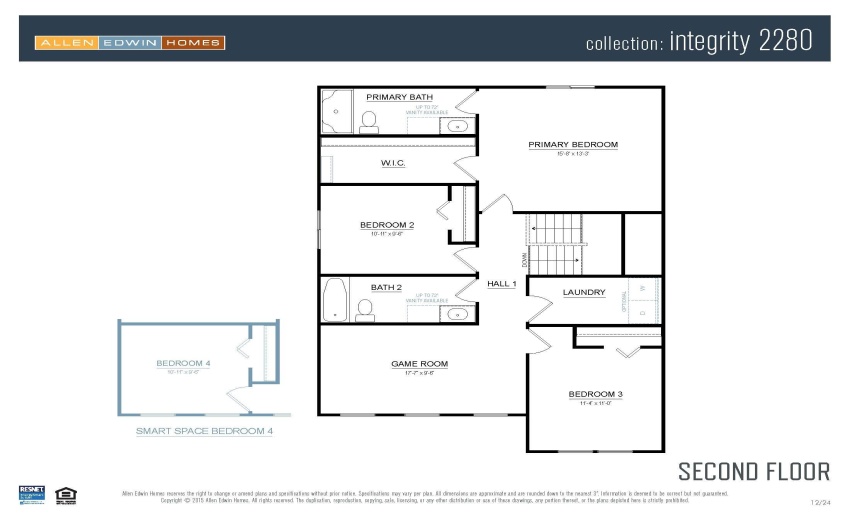 Integrity 2280 V8.0b Second Floor