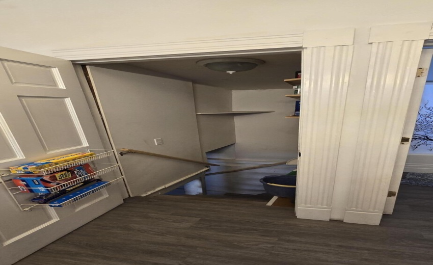 Basement Stairs off Kitchen