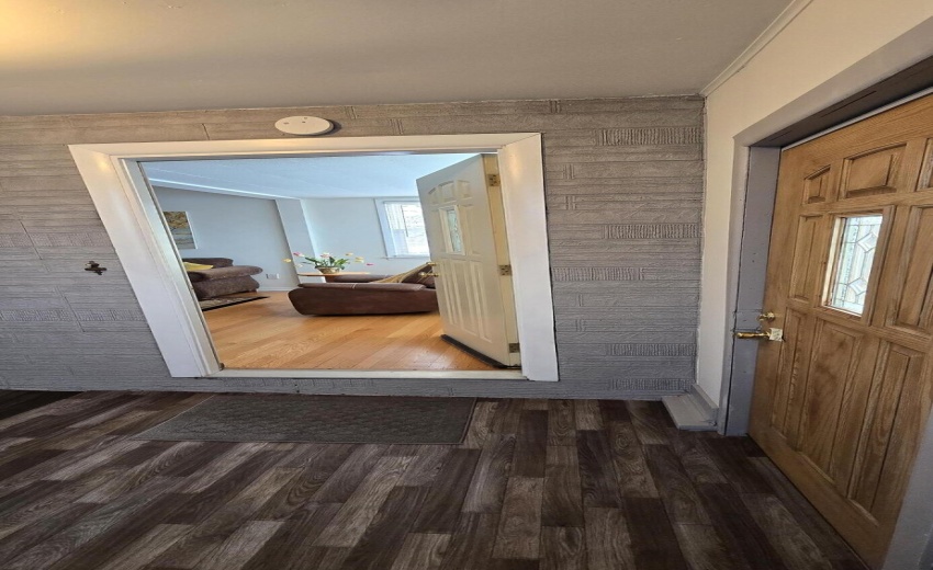 Porch into Living Room