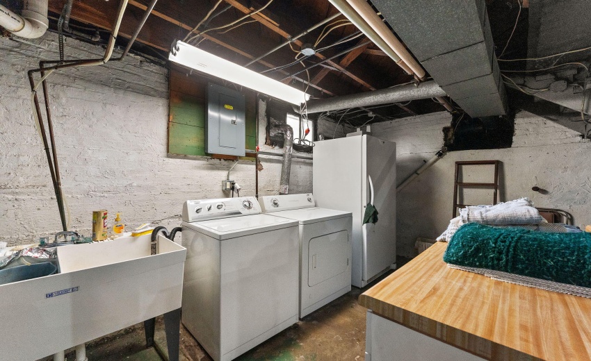 Lower Level Laundry Area