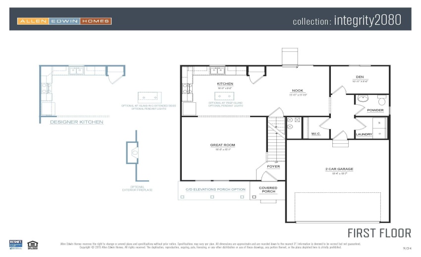 Integrity 2080 V8.0a First Floor