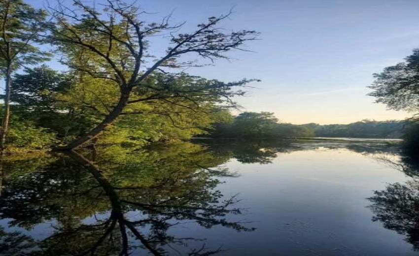 Canal Leading out to Sandbar