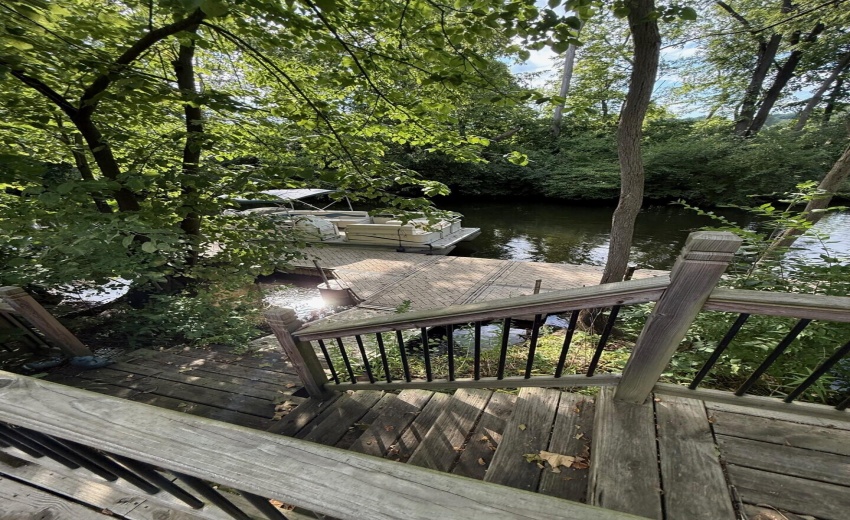 Patio Deck Area with View to the Island