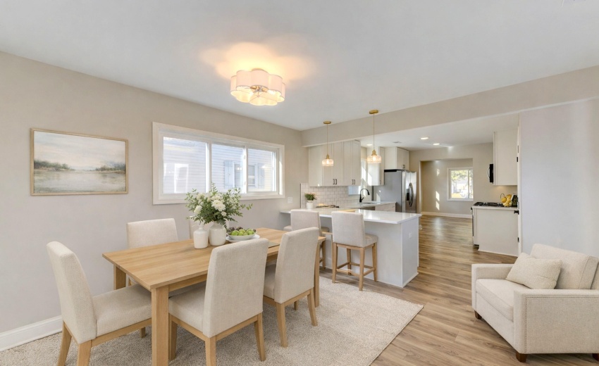 35 DR to Kitchen Staged