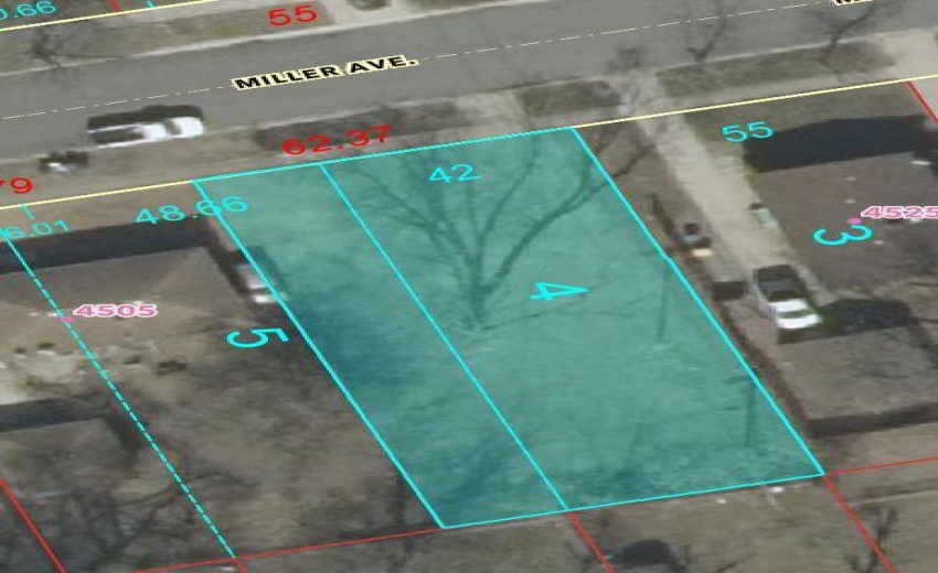 4513 Miller Ave Aerial