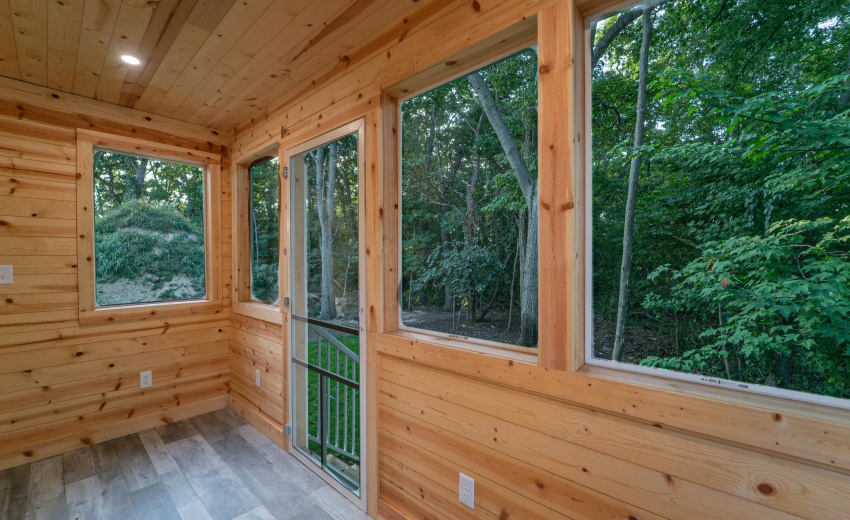Screened porch