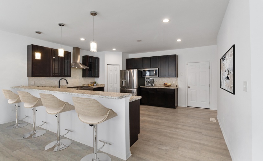 Staged Photo of Kitchen