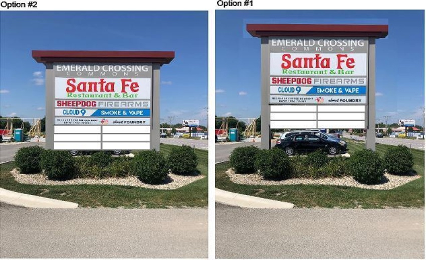 Emerald Crossing New Sign