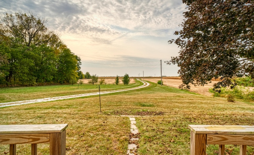 View from the front porch