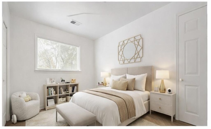 Bedroom 1 Virtual Staging