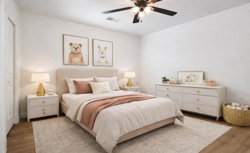 Bedroom 3 Virtual Staging