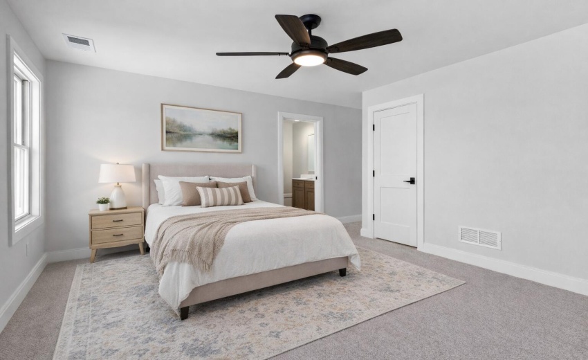 Staged Guest Bedroom