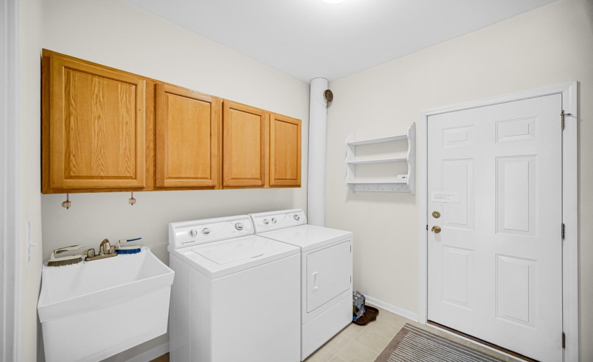 Main Level Laundry room