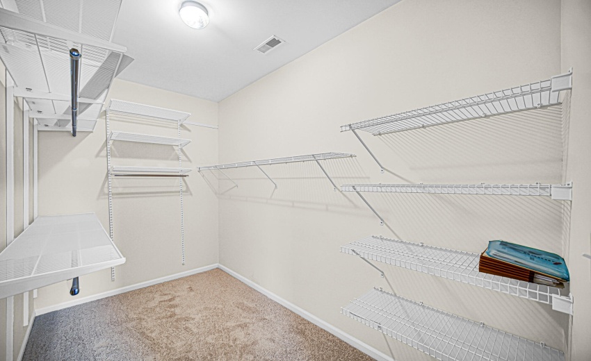 Bedroom 1. walk in closet