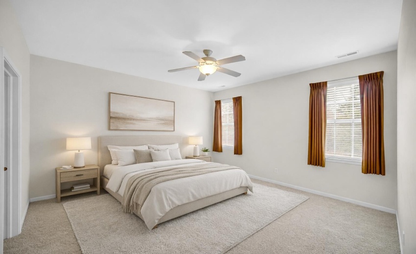 Bedroom 1 virtually staged