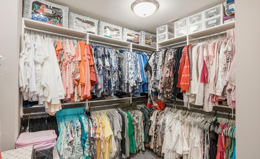 Walk In Main Closet