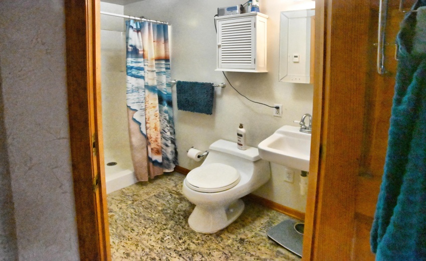 3/4 bathroom