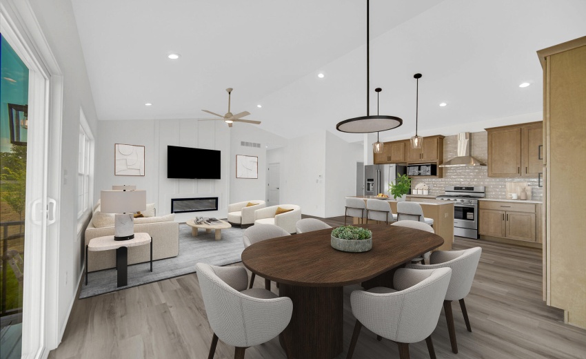 Living, Dining & Kitchen 2