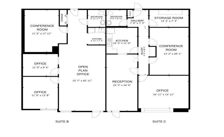 8025 WICKER OFFICE FLOOR PLANS