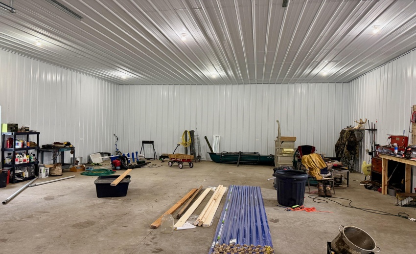 Pole Barn Interior