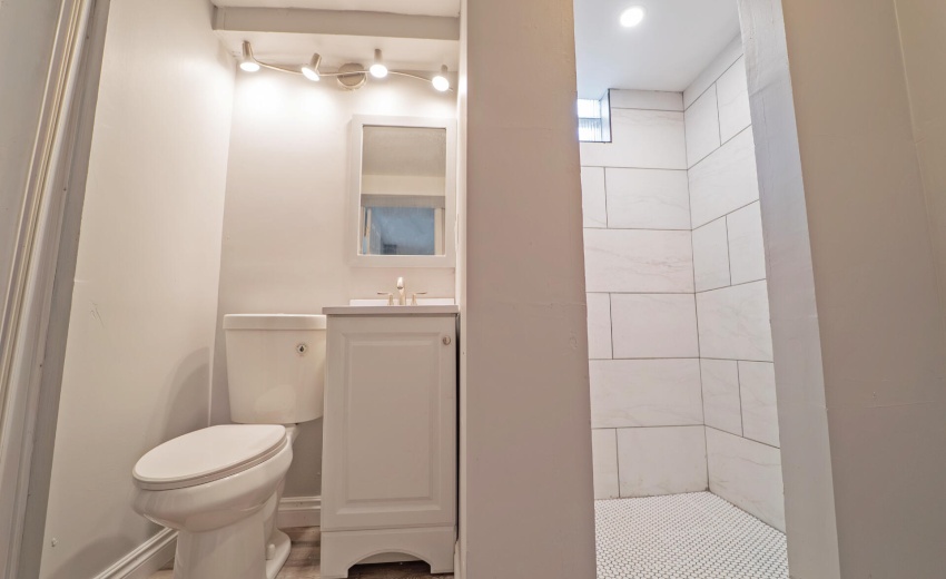 Tiled Walk-In Shower