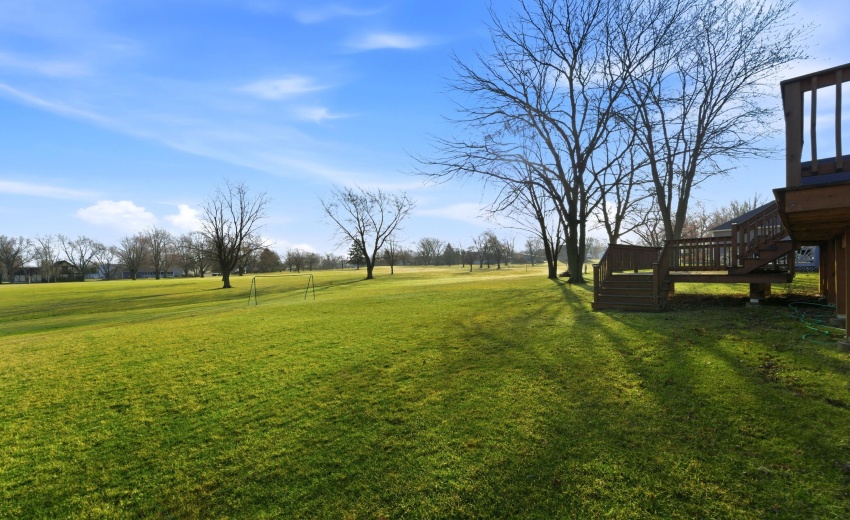Private Backyard with Golf Course Lot