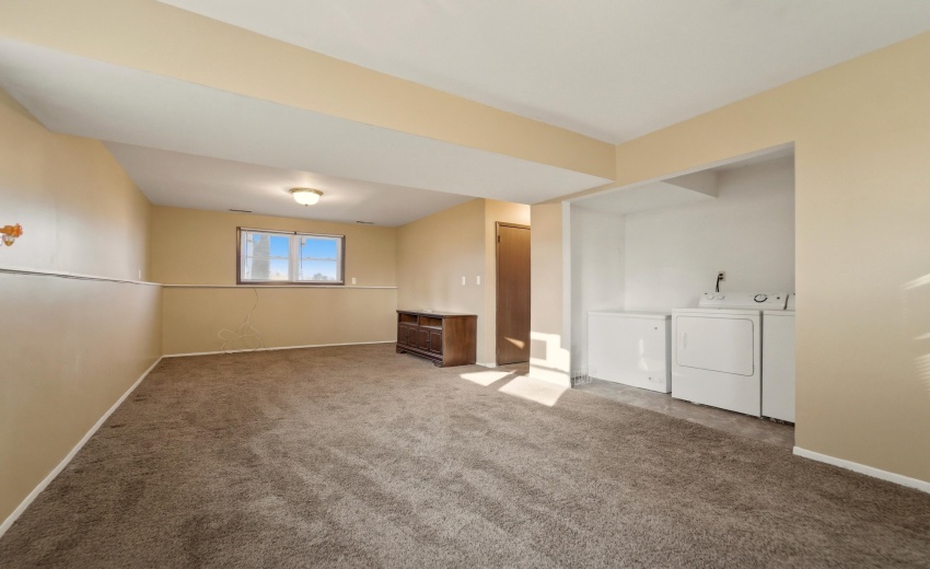 Basement with 3/4 Bathroom