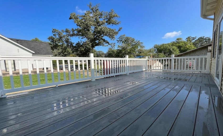 Large deck