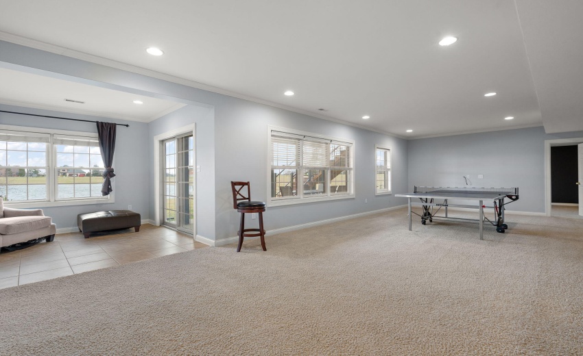 Finished Walkout Basement