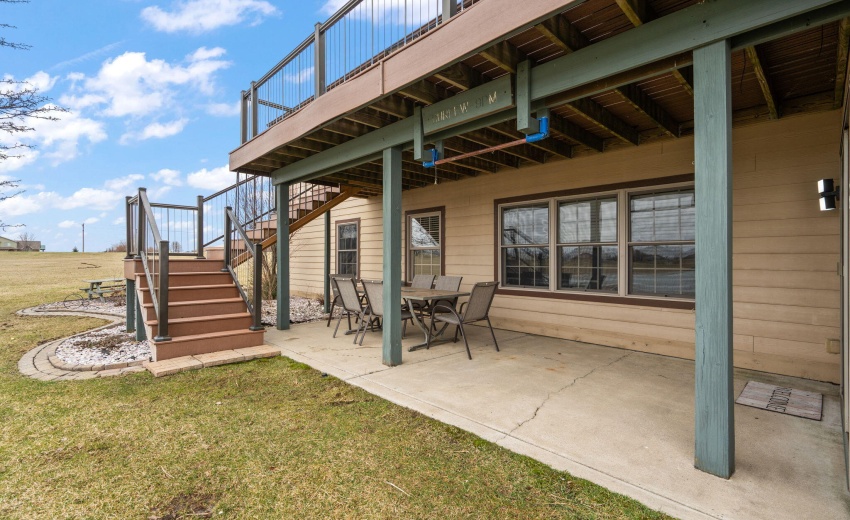 Walkout Basement Patio