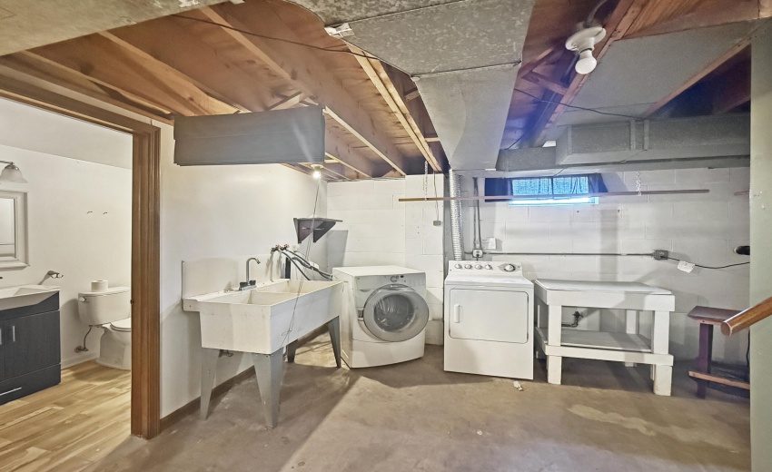 Basement Laundry