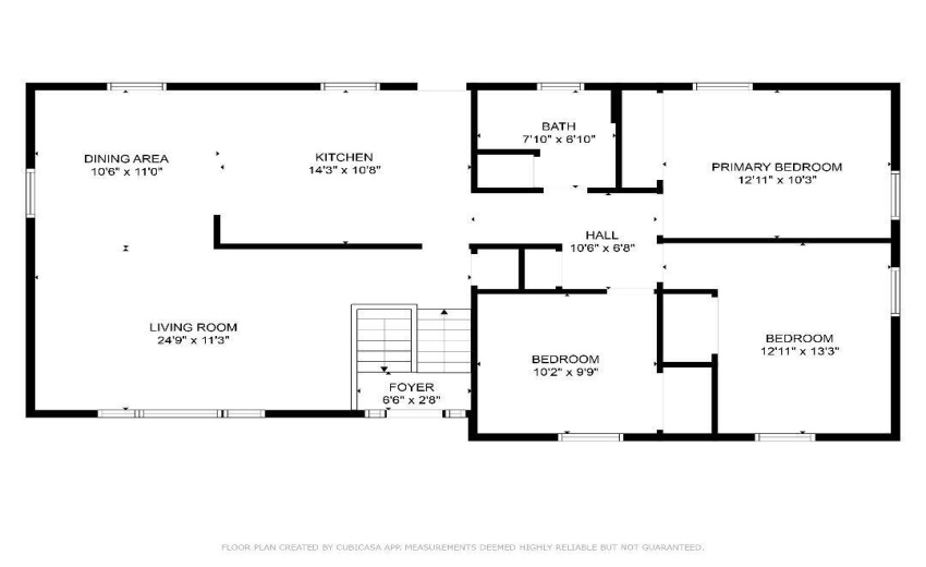 Upstairs Floor Plan