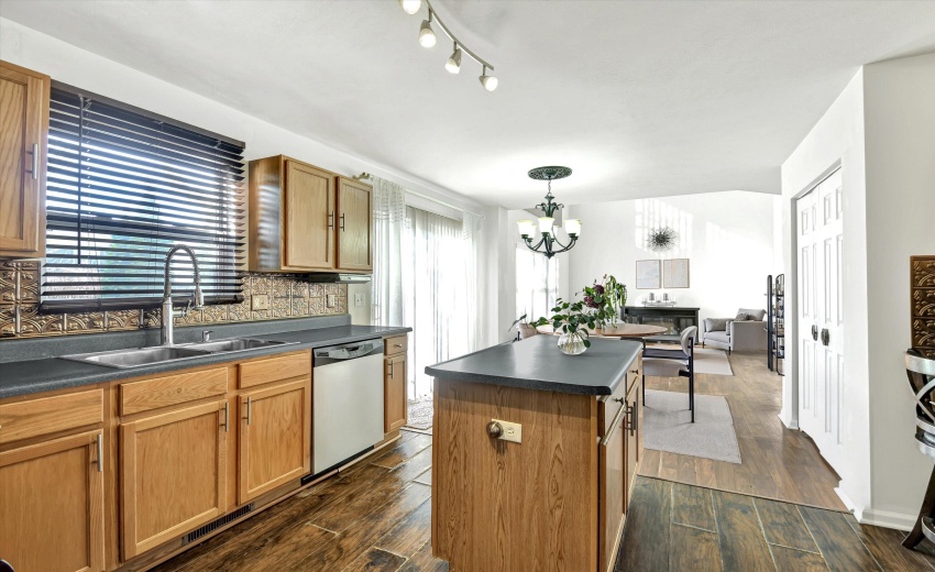 09-Virtually Staged- Kitchen to RR