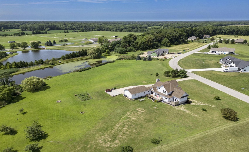 Drone Photo 2 of back of house