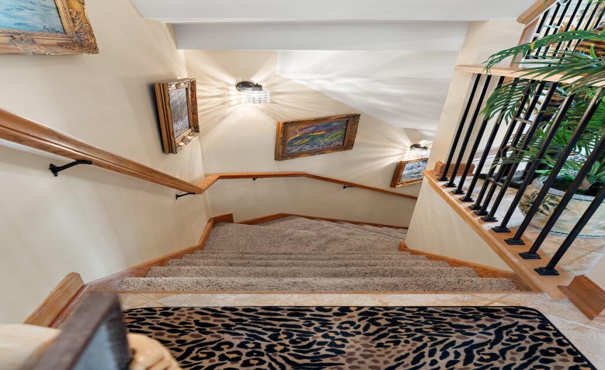 Stairway to Lower Level
