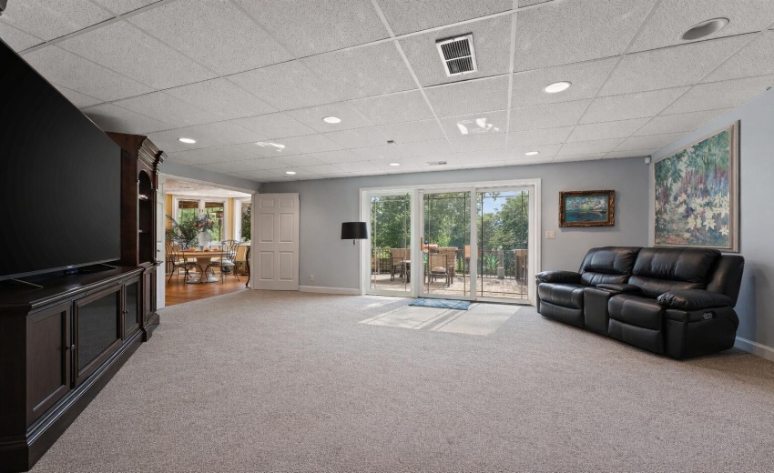 Basement Living Space