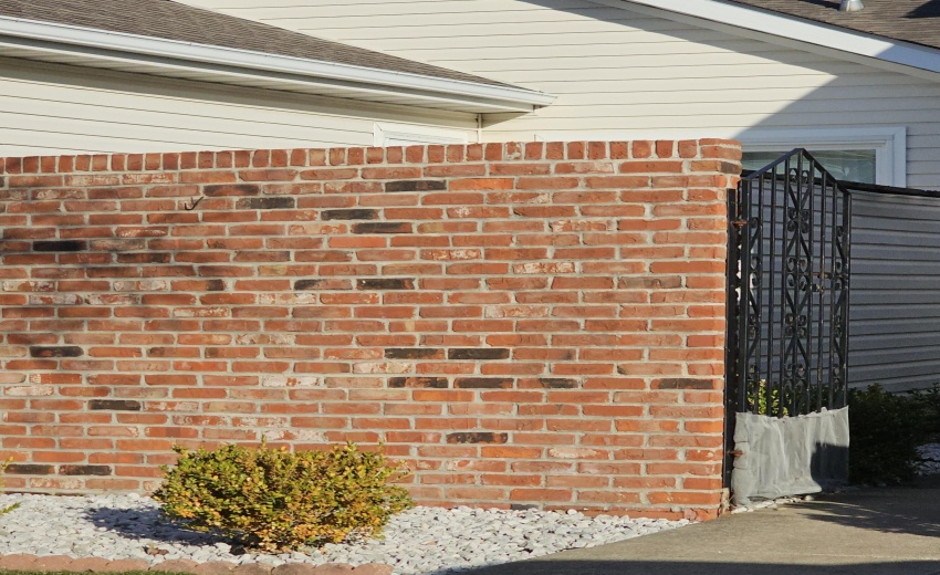 garden patio exterior brick