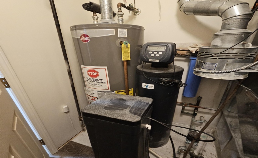 HWH, water softener, furnace