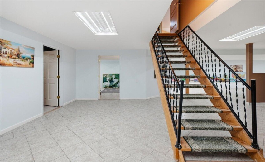 basement stairs