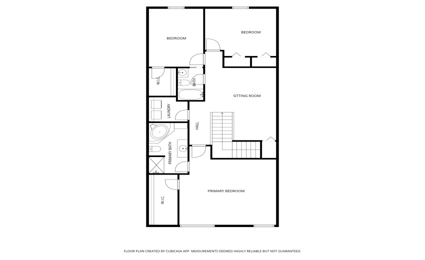 Upstairs Floorplan