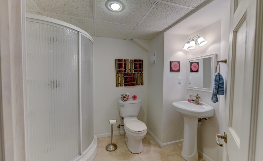 Bathroom in Basement