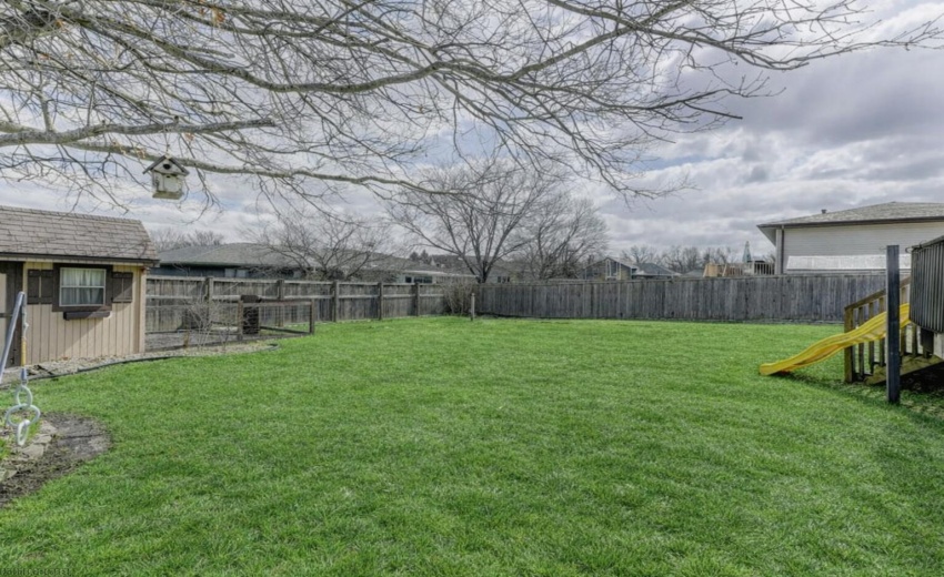 Large Fenced in Yard