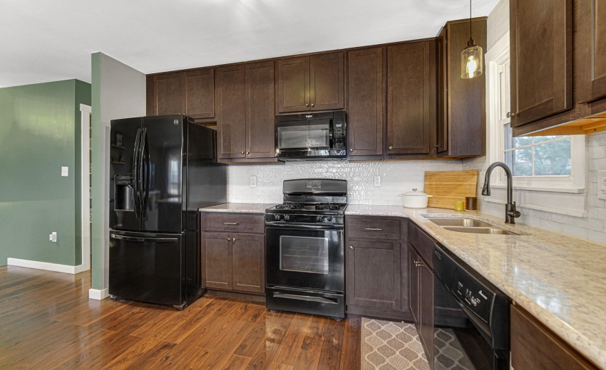 All appliances stay.