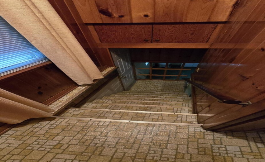 Rear Stairs Down to Basement