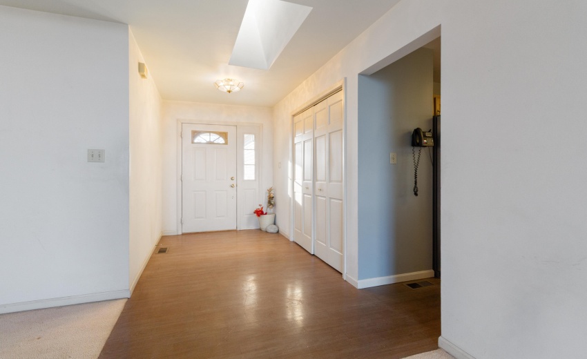 View to Foyer and Front Entry