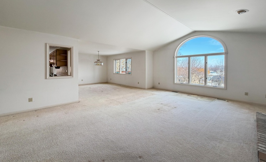 Living Room and Dining Room